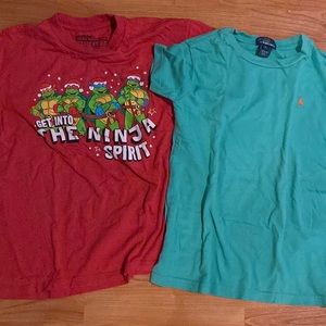 Bundle of 8 Boys Short Sleeve Tees